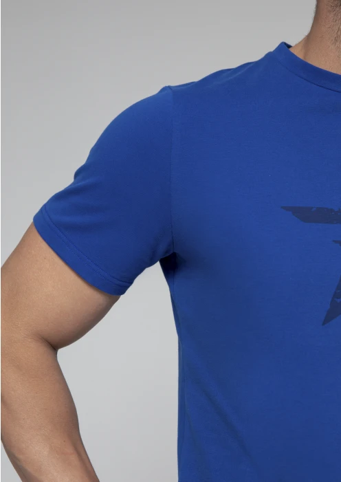 Купить футболка мужская «звезда» синяя в интернет-магазине ArmRus по выгодной цене. - изображение 7