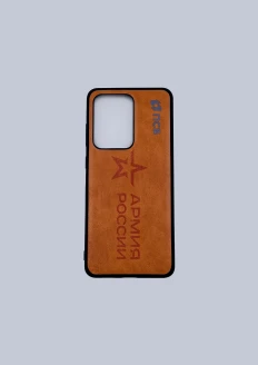 Чехол для телефона «Армия России» Samsung Galaxy S20 Ultra оранжевый - оранжевый