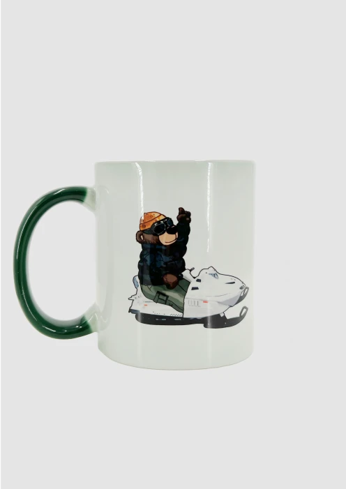 Купить кружка-хамелеон керамическая «медведь на снегоходе» 320 мл в интернет-магазине ArmRus по выгодной цене. - изображение 1