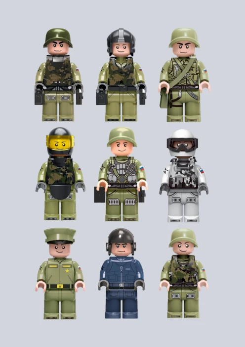 Купить игрушка-конструктор минифигурка «солдатик» в интернет-магазине ArmRus по выгодной цене. - изображение 1