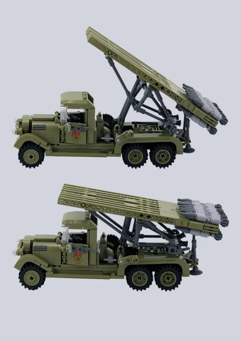 Купить игрушка-конструктор «сзо бм-13 катюша» 614 деталей в интернет-магазине ArmRus по выгодной цене. - изображение 5