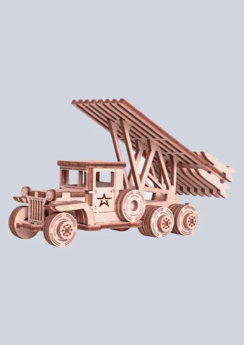 Купить игрушка-конструктор из дерева «катюша» 58 деталей в интернет-магазине ArmRus по выгодной цене. - изображение 1