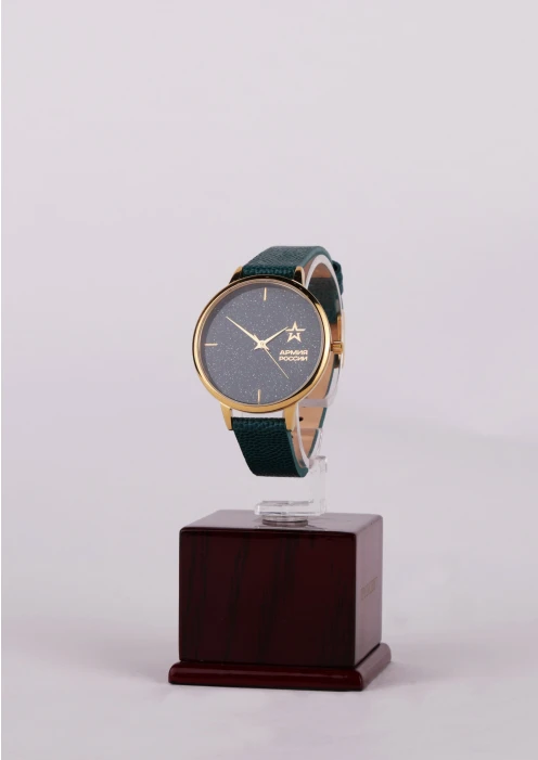Купить часы женские «армия россии» кварцевые зеленые в интернет-магазине ArmRus по выгодной цене. - изображение 8
