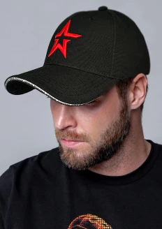 Бейсболка «Звезда» черная: купить в интернет-магазине «Армия России